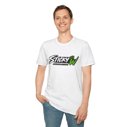 Sticky W Logo T-Shirt — Athletic Streetwear Graphic Tee