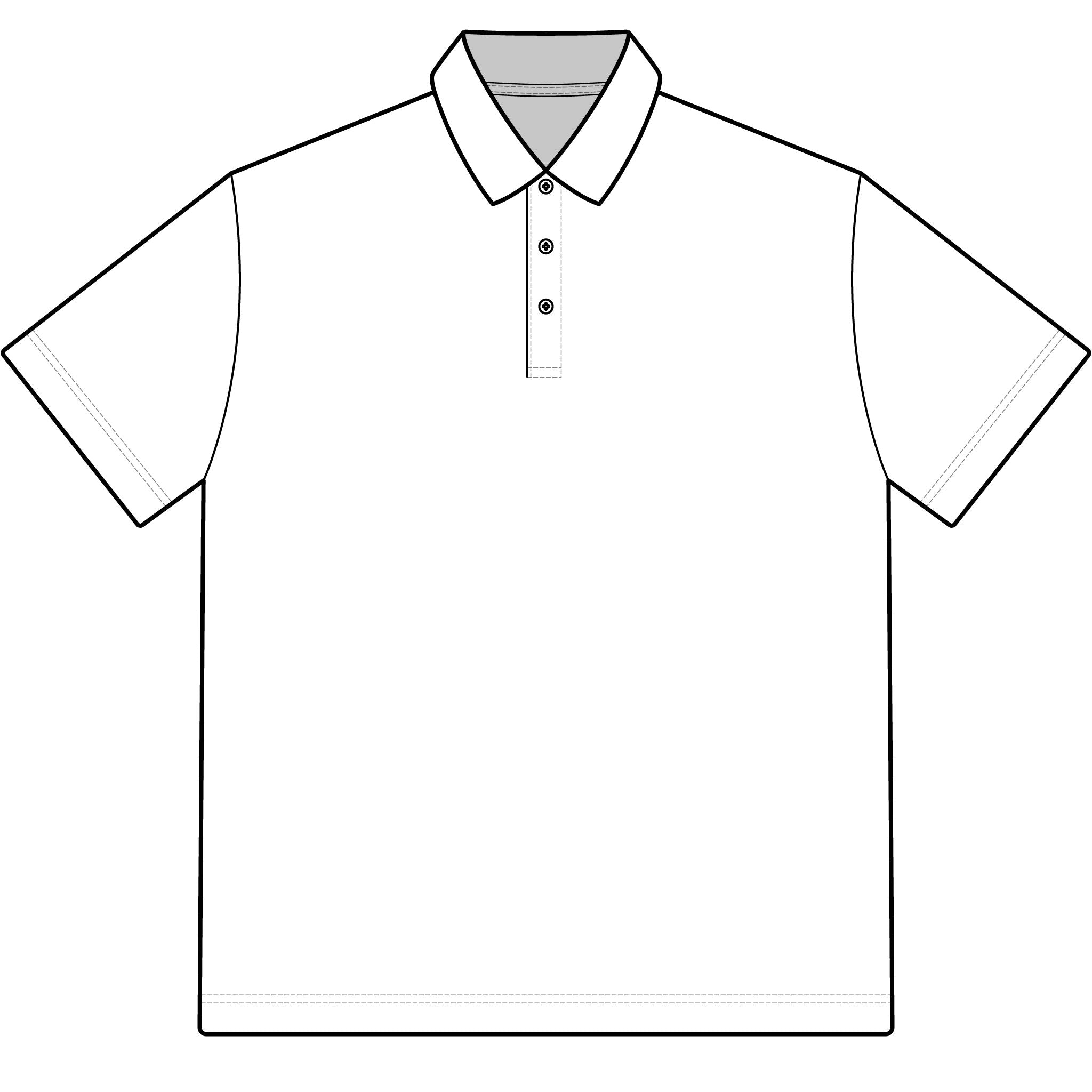 Embroidered Chest Logo Polo — Classic Unisex