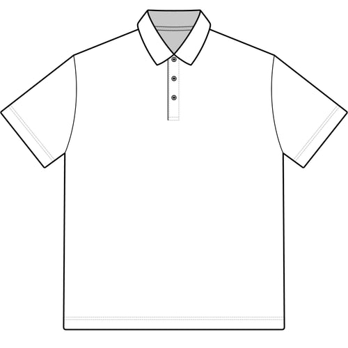 Embroidered Chest Logo Polo — Classic Unisex