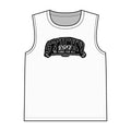 Sticky Muscle Tank — 'We Come For All' Gym Tank Top