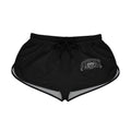 Black 'Sticky' Relaxed Women's Running Shorts — Casual Lounge & Gym Shorts