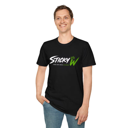 Sticky W Logo T-Shirt — Athletic Streetwear Graphic Tee