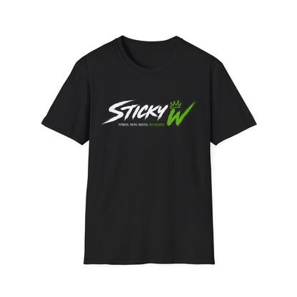Sticky W Logo T-Shirt — Athletic Streetwear Graphic Tee