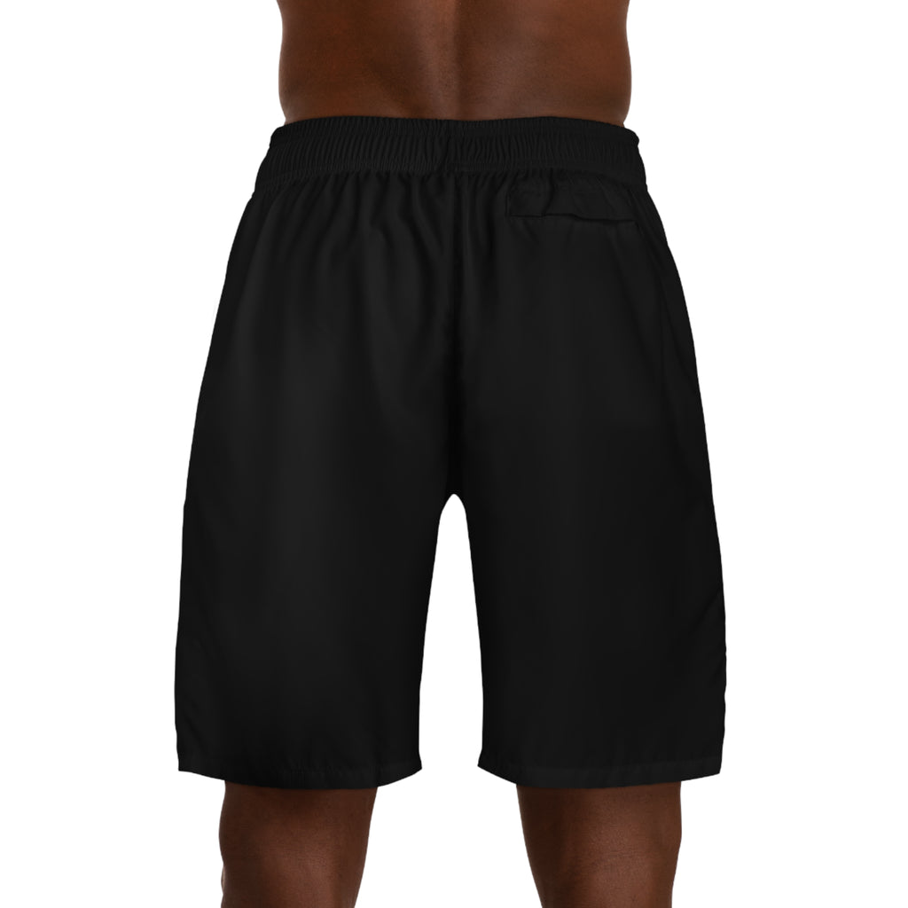 Men's Jogger Shorts – Minimal Black Athletic Shorts