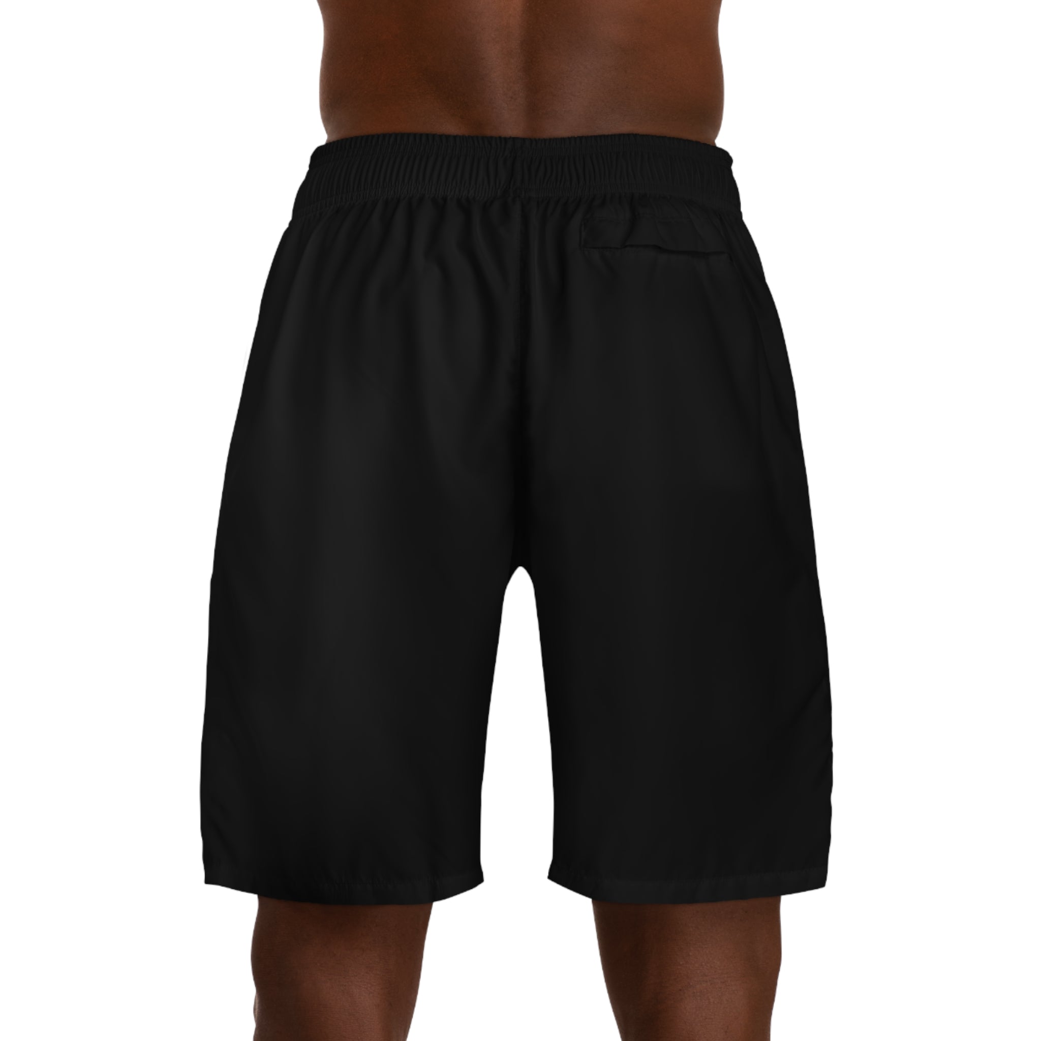 Men's Jogger Shorts – Minimal Black Athletic Shorts