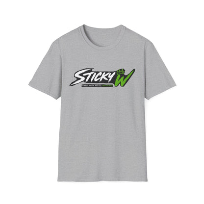 Sticky W Logo T-Shirt — Athletic Streetwear Graphic Tee