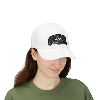 STICKY We Come For All" Embroidered Classic Baseball Hat UNISEX