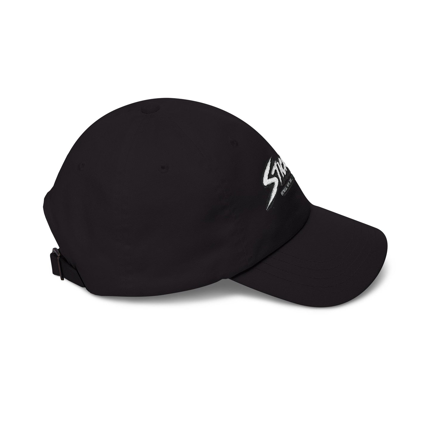 Sticky W Logo Embroidered White Baseball Hat UNISEX