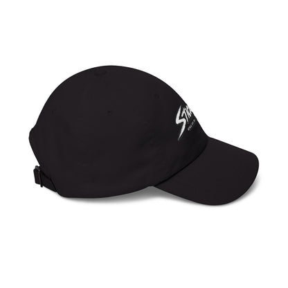 Sticky W Logo Embroidered White Baseball Hat UNISEX