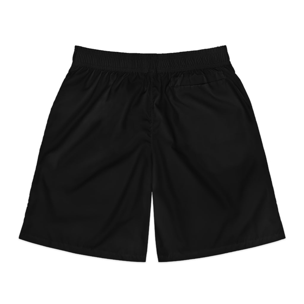 Men's Jogger Shorts – Minimal Black Athletic Shorts