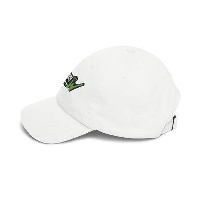 Sticky W Logo Embroidered White Baseball Hat UNISEX