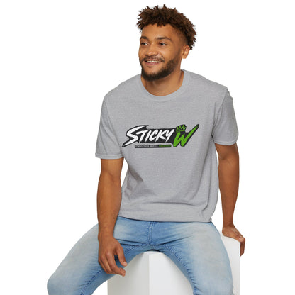Sticky W Logo T-Shirt — Athletic Streetwear Graphic Tee
