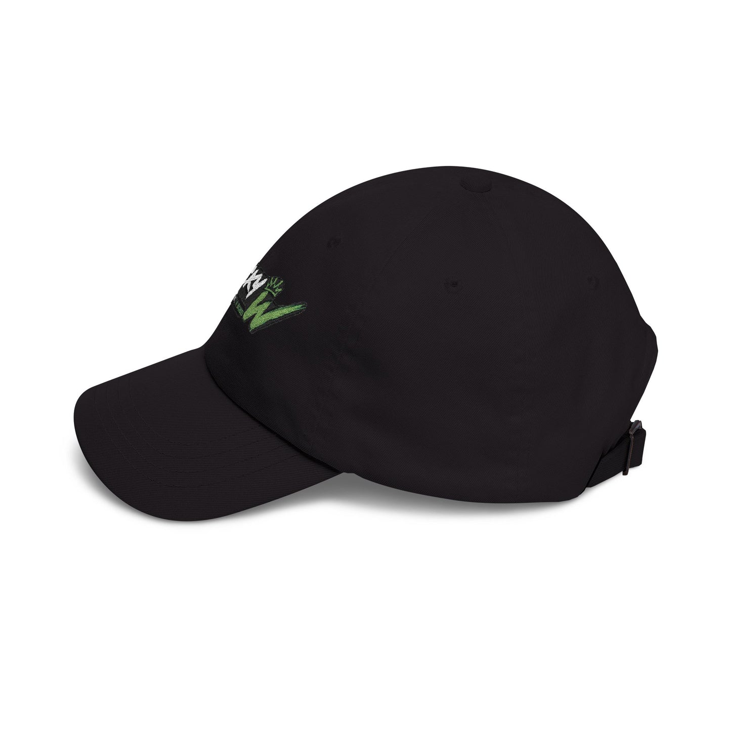 Sticky W Logo Embroidered White Baseball Hat UNISEX