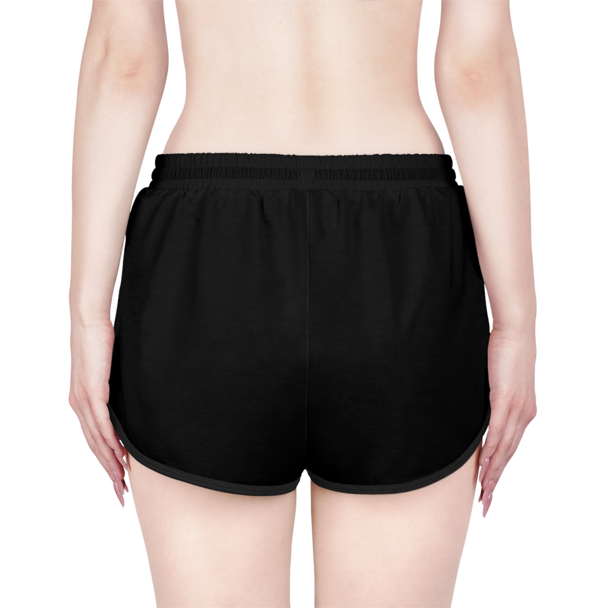 Black 'Sticky' Relaxed Women's Running Shorts — Casual Lounge & Gym Shorts