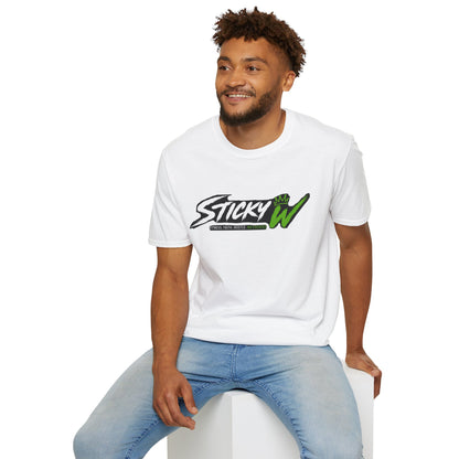 Sticky W Logo T-Shirt — Athletic Streetwear Graphic Tee